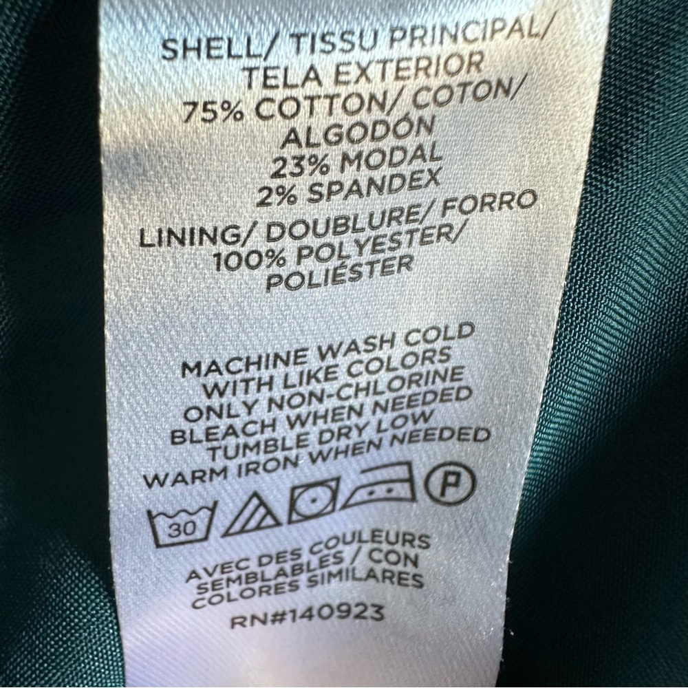 LOFT 14P Medallion Patterned Stretch Corduroy Min… - image 4